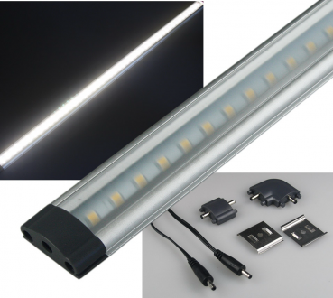 LED Unterbauleuchte 80cm 680lm, 9 Watt, 4200K / tageslicht weiß