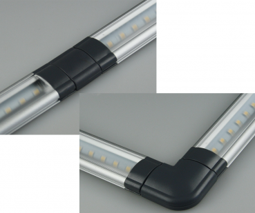 Preview: LED Unterbauleuchte 80cm 680lm, 9 Watt, 4200K / tageslicht weiß