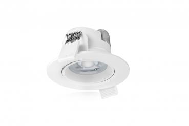LED Einbaustrahler 4000K 6.5W Ø85mm 40° dimmbar