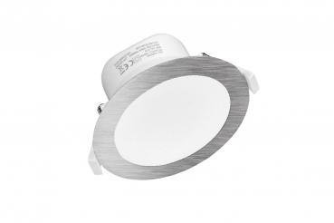 Preview: CCT LED Einbaustrahler rund weiß 17W Ø174mm 90° dimmbar