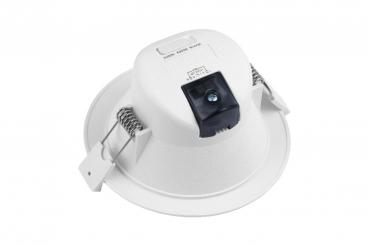 Preview: CCT LED Einbaustrahler rund weiß 17W Ø174mm 90° dimmbar