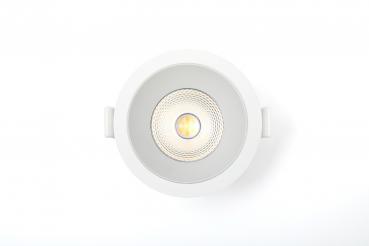 Preview: LED Einbaustrahler weiß 4000K 6W Ø81mm 40° dimmbar