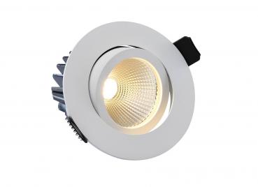 LED Einbaustrahler weiß 9W 2700K 36° 700lm dimmbar