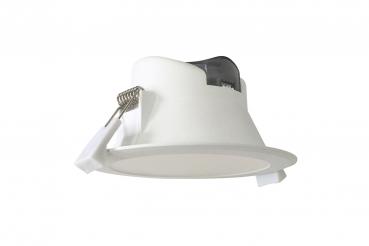 Preview: CCT LED Einbaustrahler rund weiß 25W Ø244mm 90° dimmbar