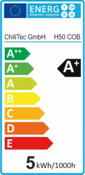 Preview: LED Strahler MR16 "H50 COB" 1 COB, 4000k, 420lm, 12V/5W, neutralweiß