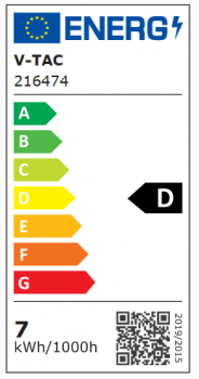 Preview: LED-Röhre T8, 7 W, 1000 lm, 3000 K, 600 mm