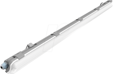 Preview: LED-Wannenleuchte, 18 W, 1700 lm, 6400 K, 120cm, IP65