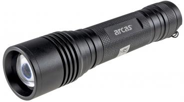 Preview: LED-Taschenlampe ARCAS 18W Zoom ØxL 48x205mm, 1600 Lumen