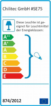 Preview: Decken-Einbaustrahler chrom-matt starr, 75x75mm, für 50mm Lampen, ALU