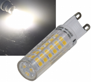 LED Stiftsockel G9, 6W, 550lm 4200k, 330°, 230V, neutralweiß