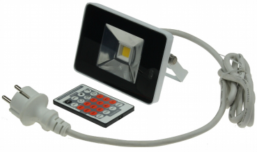 Preview: LED-Fluter SlimLine 10W, IP44, 760lm, 4200K, HF Bewegungsmelder