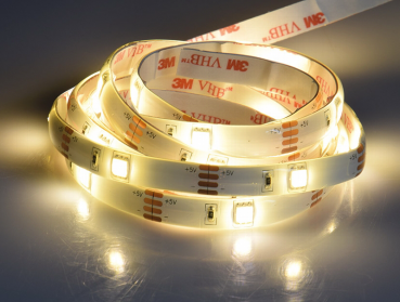 Preview: LED Stripe mit USB, 2m, warmweiß 3000K