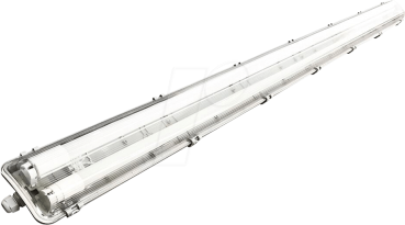 LED-Wannenleuchte 2-flammig, 36 W, 3400 lm, 4000 K, 120cm, weiß, IP65