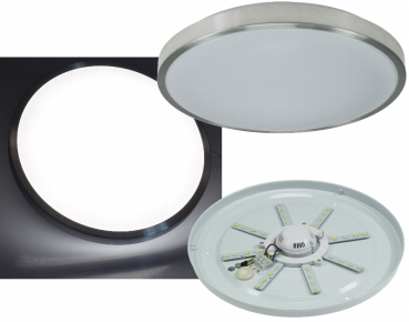 LED Deckenleuchte "Acronica 16n" Ø 33cm, 16W, 1020lm, 4500K, IP44