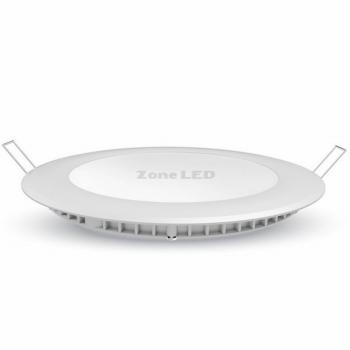 24W LED Premium Panel Downlight - Rund 4000K