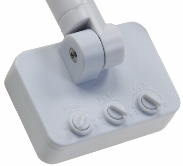 Preview: LED-Fluter SlimLine weiß 50W, IP44, 3400lm, 4200K, Bewegungsmelder