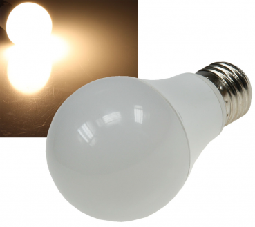 LED Glühlampe E27  warmweiß 3000k, 320lm, 230V/5W, 270°
