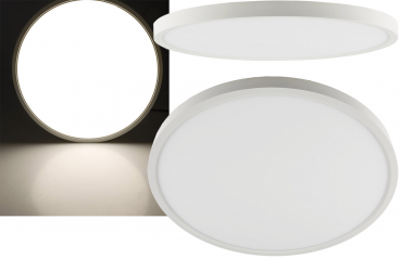 LED Deckenleuchte Ø 40cm, 36W, 2880lm, 4200K neutralweiß