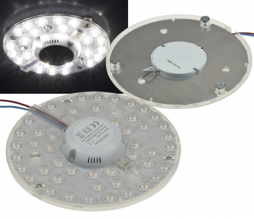 LED Umrüstmodul für Leuchten Ø180mm, 18W, 1650lm, 4000K, Magnethalter