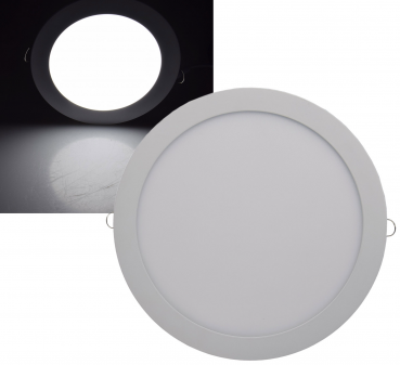 LED Licht-Panel, Ø 30cm 230V, 24W, 1720 Lumen,4200K /neutralweiß