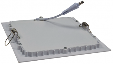 Preview: LED Licht-Panel, 17x17cm 230V, 12W, 850 Lumen, 2900K / warmweiß