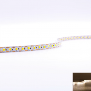 Preview: Single Cut Neutralweiß 24V LED Streifen 5M 15W/m 120LED/m 8mm IP20 4000K