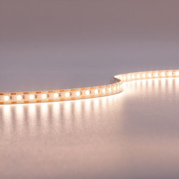Preview: Single Cut Warmweiß 24V LED Streifen 5M 15W/m 120LED/m 8mm IP20 3000K