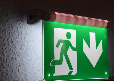 Preview: LED Fluchtwegleuchte "NL-8 Multi" Erkennungsw. 25m, IP20, Decken+Wandmont.