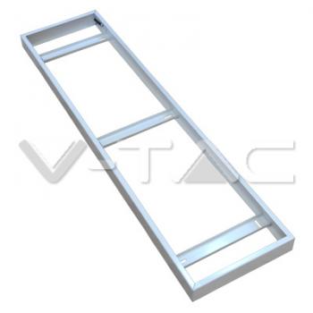 Aufbaugehäuse für LED Panel-1200x300mm Gehäusefarbe Weiss